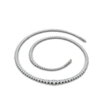 Load image into Gallery viewer, 6-carat-prong-set-tennis-necklace-set-in-FDNK11299RO-ANGLE1-6.00CT-NL-WG