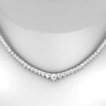 Load image into Gallery viewer, 6-carat-prong-set-tennis-necklace-set-in-FDNK11299RO-ANGLE1-6.00CT-NL-WG