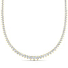 Load image into Gallery viewer, 6-carat-prong-set-tennis-necklace-set-in-FDNK11299RO-ANGLE1-6.00CT-NL-YG