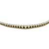 Load image into Gallery viewer, 6-carat-prong-set-tennis-necklace-set-in-FDNK11299RO-ANGLE1-6.00CT-NL-YG