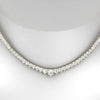Load image into Gallery viewer, 6-carat-prong-set-tennis-necklace-set-in-FDNK11299RO-ANGLE1-6.00CT-NL-YG