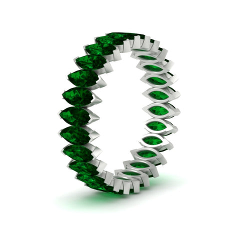 6-carat-wedding-band-marquise-emerald-in-white-gold-FDEWB11257MQBGEMGR-6.00CT-NL-WG