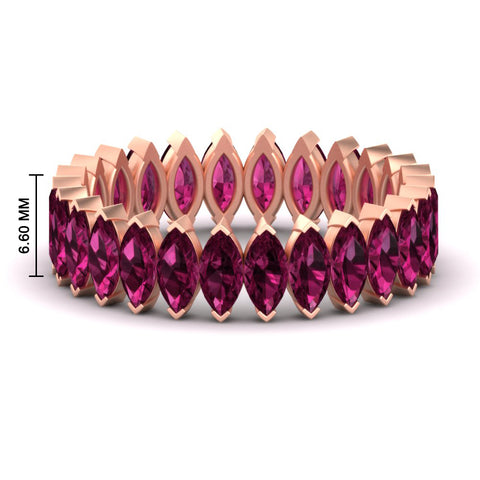 6-carat-wedding-band-marquise-pink-sapphire-in-rose-gold-FDEWB11257MQBGSADRPI-6.00CT-NL-RG