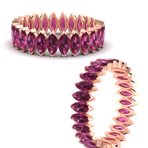 6-carat-wedding-band-marquise-pink-sapphire-in-rose-gold-FDEWB11257MQBGSADRPI-6.00CT-NL-RG
