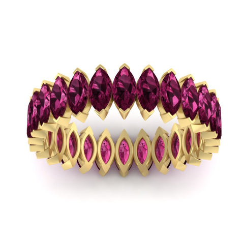 6-carat-wedding-band-marquise-pink-sapphire-in-yellow-gold-FDEWB11257MQBGSADRPI-6.00CT-NL-YG