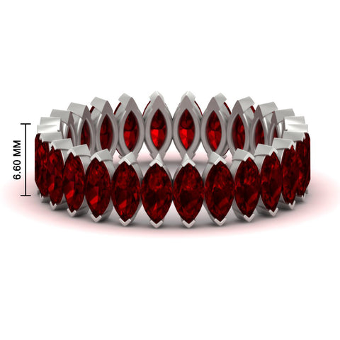 6-carat-wedding-band-marquise-ruby-in-white-gold-FDEWB11257MQBGRUDR-6.00CT-NL-WG