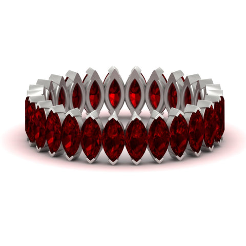 6-carat-wedding-band-marquise-ruby-in-white-gold-FDEWB11257MQBGRUDR-6.00CT-NL-WG