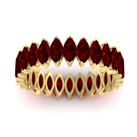 6-carat-wedding-band-marquise-ruby-in-yellow-gold-FDEWB11257MQBGRUDR-6.00CT-NL-YG