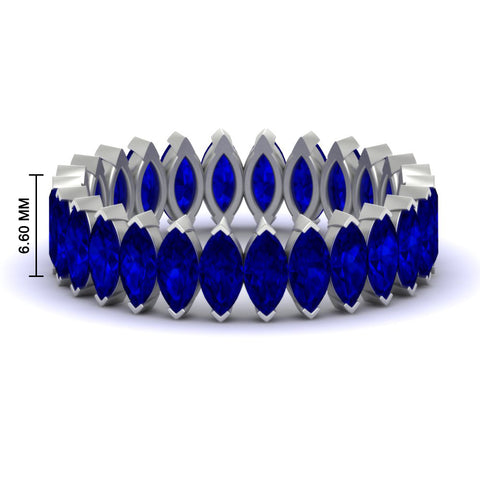 6-carat-wedding-band-marquise-sapphire-in-white-gold-FDEWB11257MQBGSABL-6.00CT-NL-WG
