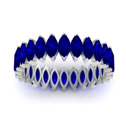 6-carat-wedding-band-marquise-sapphire-in-white-gold-FDEWB11257MQBGSABL-6.00CT-NL-WG