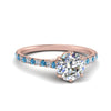 Load image into Gallery viewer, 6 Claw Prong Simple Round Diamond Ring