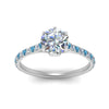 Load image into Gallery viewer, 6 Claw Prong Simple Round Diamond Ring