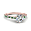 Load image into Gallery viewer, 6 Claw Prong Simple Round Diamond Ring