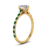 Load image into Gallery viewer, 6 Claw Prong Simple Round Diamond Ring
