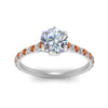 Load image into Gallery viewer, 6 Claw Prong Simple Round Diamond Ring