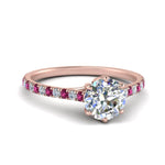Load image into Gallery viewer, 6 Claw Prong Simple Round Diamond Ring
