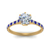 Load image into Gallery viewer, 6 Claw Prong Simple Round Diamond Ring