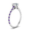 Load image into Gallery viewer, 6 Claw Prong Simple Round Diamond Ring