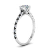 Load image into Gallery viewer, 6 Claw Prong Simple Round Diamond Ring