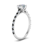 Load image into Gallery viewer, 6 Claw Prong Simple Round Diamond Ring
