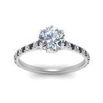 Load image into Gallery viewer, 6 Claw Prong Simple Engagement Ring
