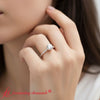 Load image into Gallery viewer, 6-claw-prong-simple-engagement-ring-rose-gold-fdenr9109-model