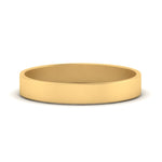 Load image into Gallery viewer, 5 mm Flat Gold Wedding Band
