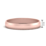 Load image into Gallery viewer, 4 mm Wedding Band Beveled Edge Matte
