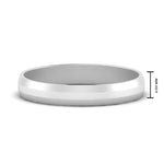 Load image into Gallery viewer, 4 mm Wedding Band Beveled Edge Matte
