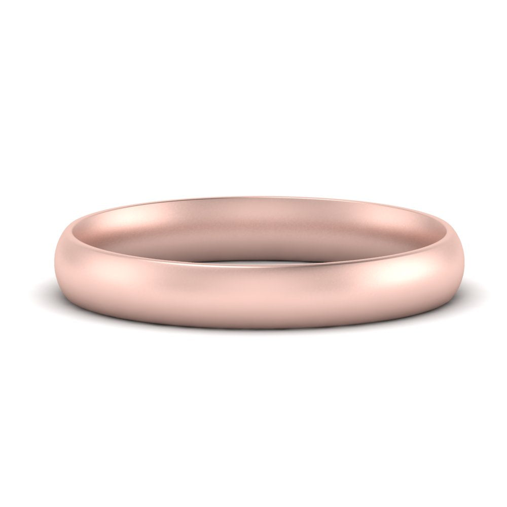 Comfort Fit Mens Wedding Band