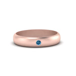 Load image into Gallery viewer, Comfort Fit Single Stone Mens Engagement Ring
