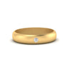 Load image into Gallery viewer, Comfort Fit Single Stone Mens Engagement Ring