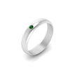 Load image into Gallery viewer, Comfort Fit Single Stone Mens Engagement Ring