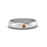 Load image into Gallery viewer, Comfort Fit Single Stone Mens Engagement Ring
