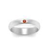 Load image into Gallery viewer, Comfort Fit Single Stone Mens Engagement Ring