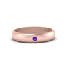 Load image into Gallery viewer, comfort-fit-single-stone-mens-engagement-ring