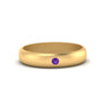 Load image into Gallery viewer, Comfort Fit Single Stone Mens Engagement Ring