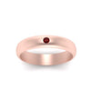Load image into Gallery viewer, Comfort Fit Single Stone Mens Engagement Ring