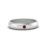 Load image into Gallery viewer, Comfort Fit Single Stone Mens Engagement Ring
