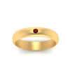 Load image into Gallery viewer, Comfort Fit Single Stone Mens Engagement Ring