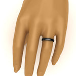 Load image into Gallery viewer, 4 mm Comfort Fit Wedding Band Milgrain Edge
