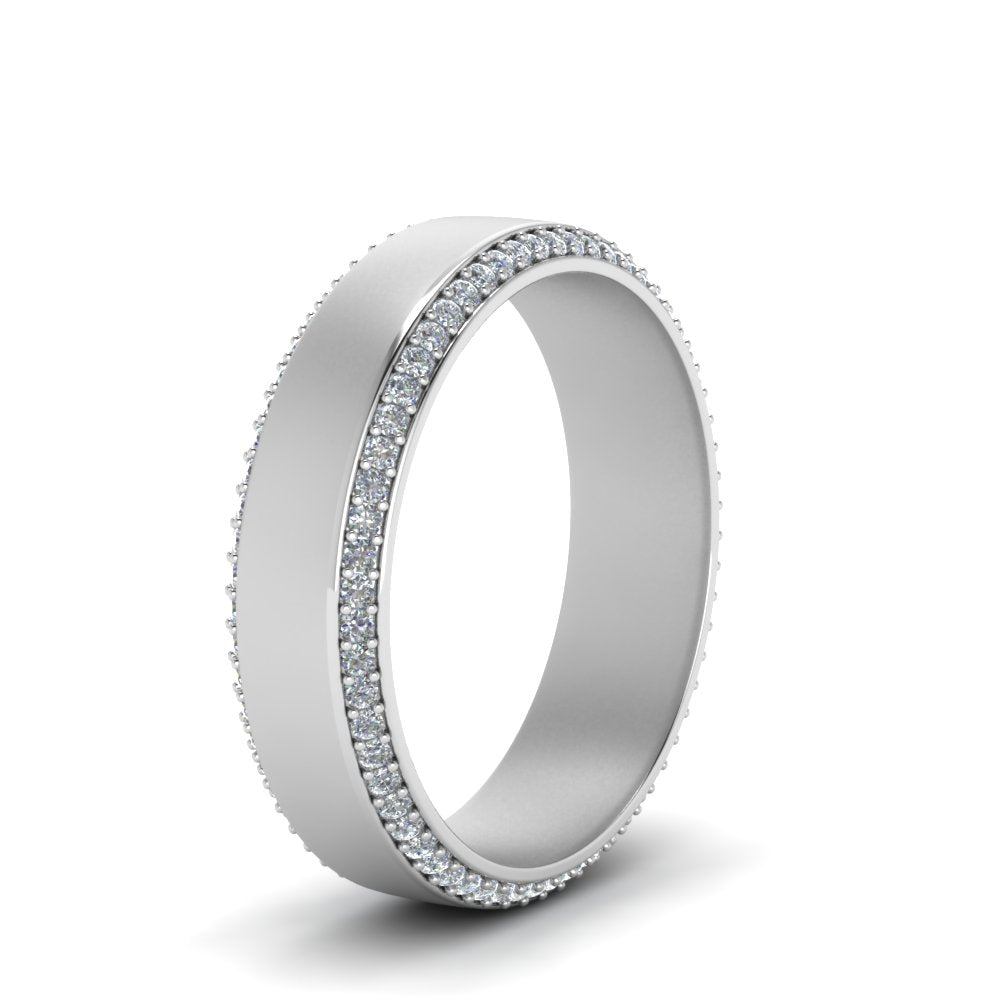 6 MM Eternity Band For Men