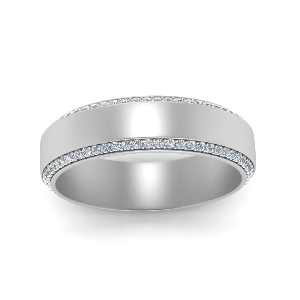 6 MM Eternity Band For Men