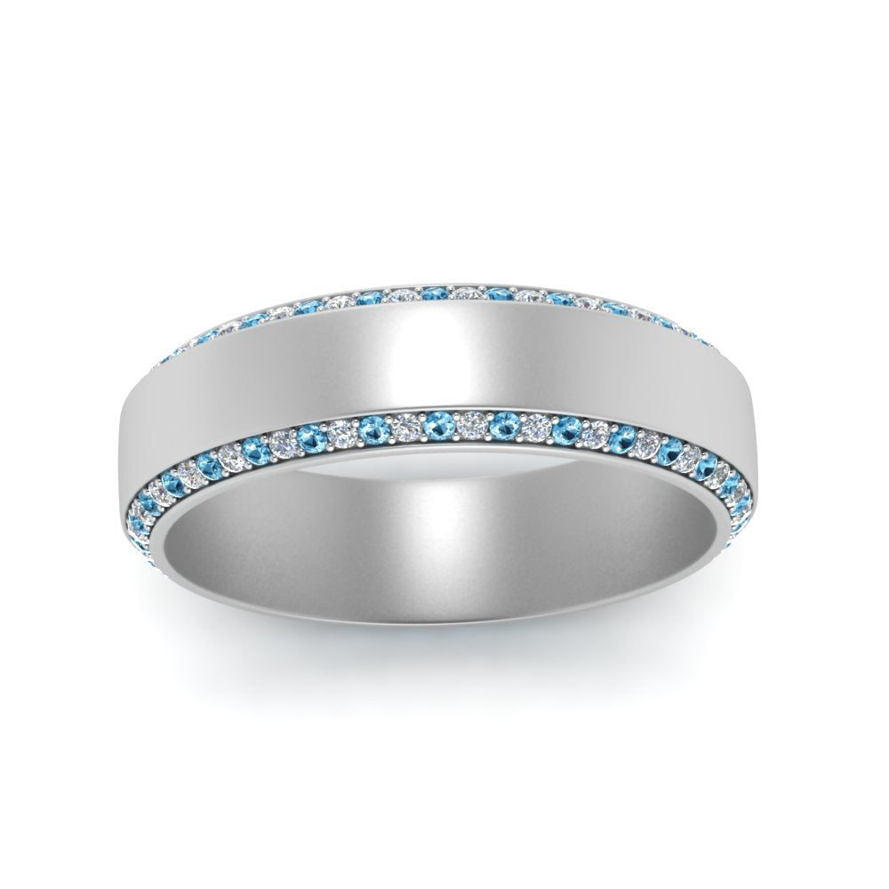 6 MM Eternity Band For Men
