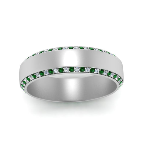 6-mm-eternity-diamond-band-for-men-with-emerald-in-white-gold-FDM1040BGEMGRANGLE5-NL-WG.jpg