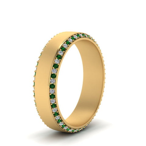 6-mm-eternity-diamond-band-for-men-with-emerald-in-yellow-gold-FDM1040BGEMGRANGLE2-NL-YG.jpg