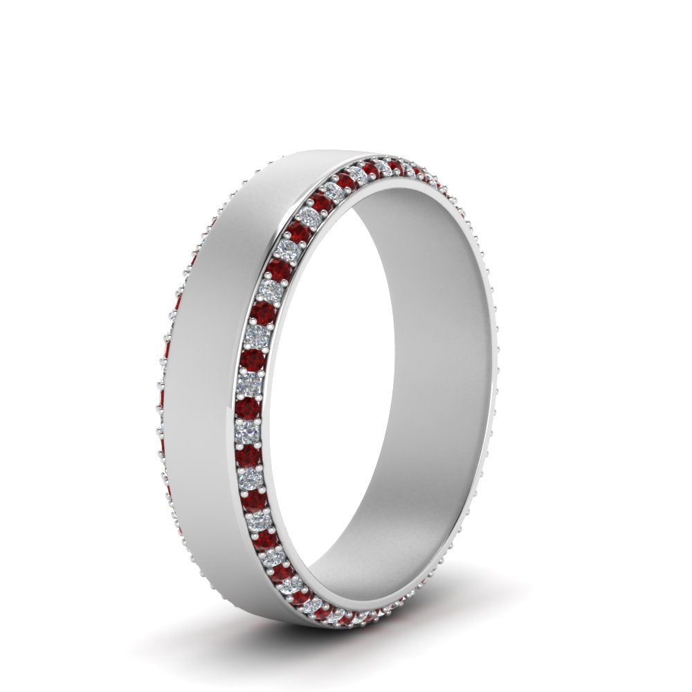 6 MM Eternity Band For Men