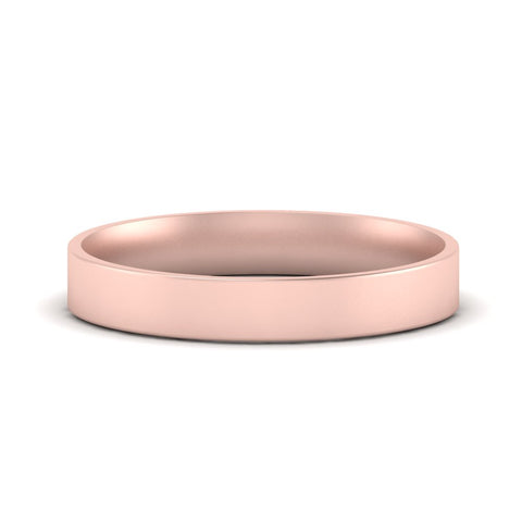 Light Weight Flat Mens Wedding Band