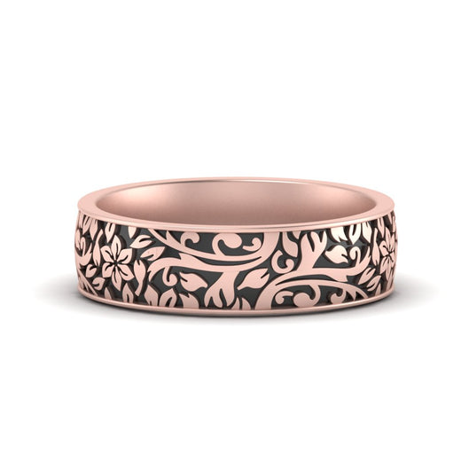 6 mm Mens Nature Inspired Comfort Fit Band