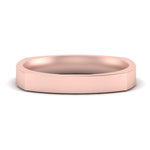 Load image into Gallery viewer, 4 mm Square Comfort Fit Mens Wedding Band
